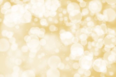 Soyut illüstrasyon bokeh altın arka plan üzerinde ışık