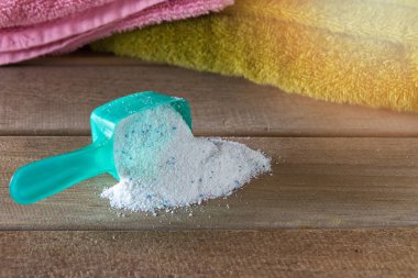 Deterjan veya kaşık ölçüm deterjanlar