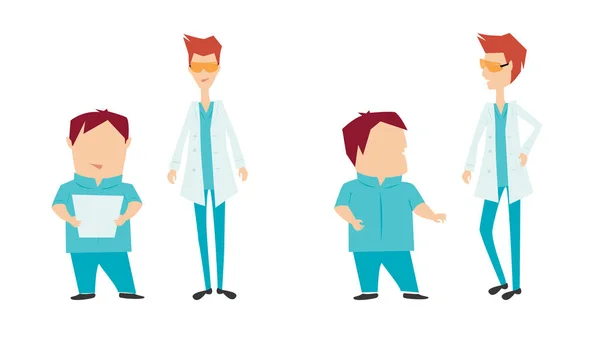 Doktorun conversetion. Eğlenceli düz srtle