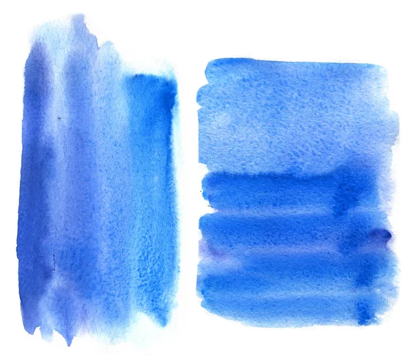 Sulu boya doku arka planda mavi renk.