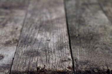 Eski ahşap duvar, koyu kahverengi ahşap zemin, eski kahverengi ahşap arka plan.