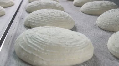 Hazır hamur ekmek için. ağır çekim