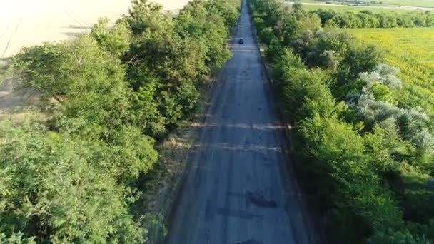 Latające nad autostradą stary — Wideo stockowe