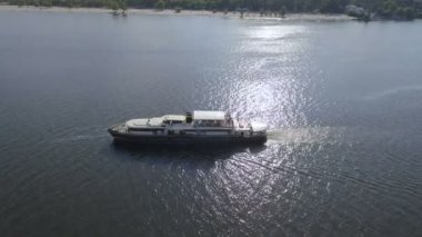 Ukrayna, Dnipro - 26 Ağustos, 2018: tekne Felicita zevk