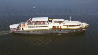 Ukrayna, Dnipro - 26 Ağustos, 2018: tekne Felicita zevk