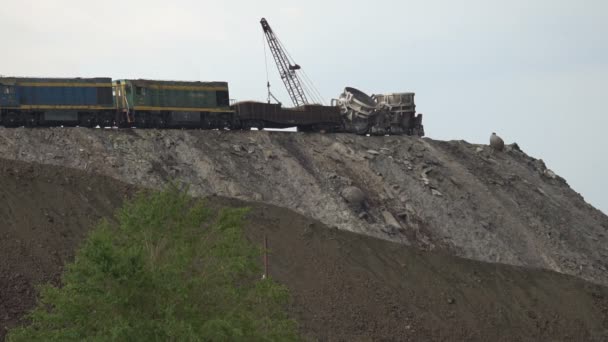 Despeje escória derretida da cuba — Vídeo de Stock