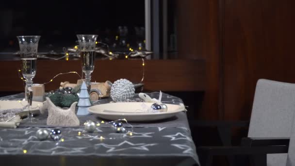 Мбаппе угостили рождественским столом — стоковое видео