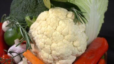 Sebze ve baharat karışımı.