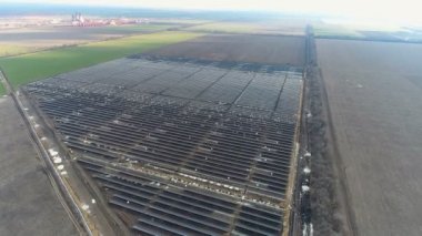 Güneş Santrali inşaatı