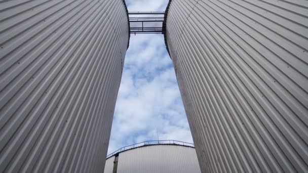 Large Reservoirs in Production — Stock Footage Large Reservoirs in Production Stock Footage