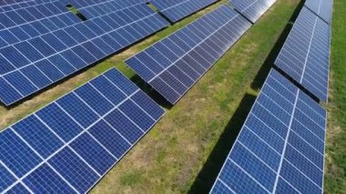 Güneş güç istasyonu. Hava anket
