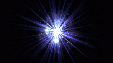 4k lazer ışınları, Döndür parçacıklar havai fişek alan arka plan, güç teknik elektron enerji patlama yıldız alanı.