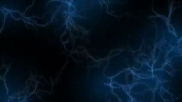 4k Abstract current lightning,magnetic power energy,ions particles fireworks. — Stock Video