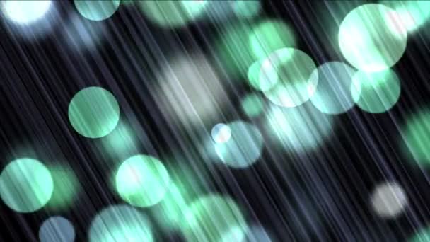 Абстрактный Фейерверк Светлые Точки Фон Пузырьки Частиц Микроорганизмы Бактерии Линии — стоковое видео