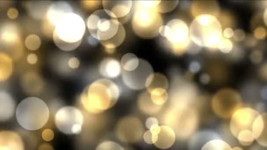 4 k soyut havai fişek ışık noktalar arka plan, balon parçacıklarının, mikroorganizmalar bakteri sporları.