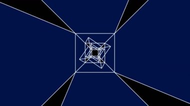 4 k hızlı hareket dijital tünelde soyut teknoloji tünel, veri internet güç elektrik devresi lif, Vr arka plan, kaleydoskop uçmak.