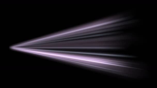 抽象光芒艺术舞台空间 照明极光粒子烟花辐射扫描线背景 — 图库视频影像