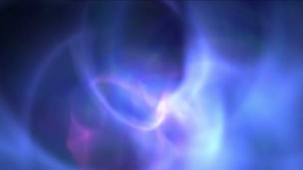 4k Lumière abstraite, rayons impulsion laser, feux d'artifice art particule soie brume gaz fumée poussière fond .