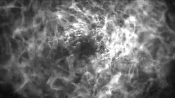 Ondas Agua Ola Pozo Submarino Reflexión Partícula Luz Líquida Ilusión — Vídeos de Stock