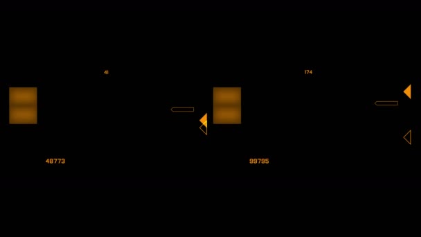 Pantalla Pantalla Tecnología Señal Gps Radar Futuro Ciencia Ciencia Ciencia — Vídeos de Stock