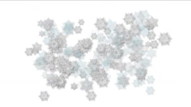 4 k kar tanesi kar chrismas çiçek tasarım desen arka plan.