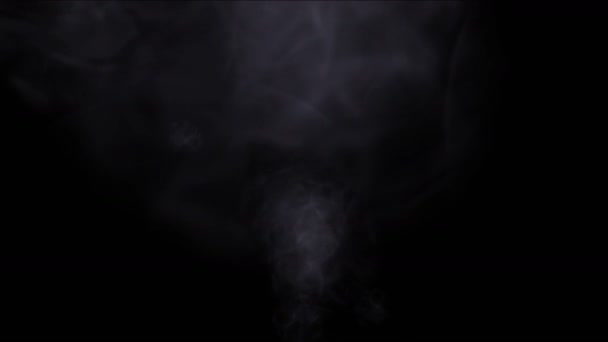 4 k rook gas wolk mist. — Stockvideo