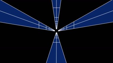 4 k hızlı hareket dijital tünelde soyut teknoloji tünel, d ile uçmak