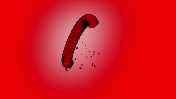 Processus de génération de tuyau rond abstrait 4k 3d, technologie d'impression 3D .