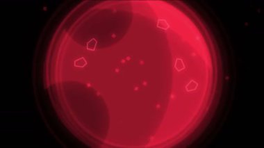 4 k güç patlama cam top şok dalgası darbe.