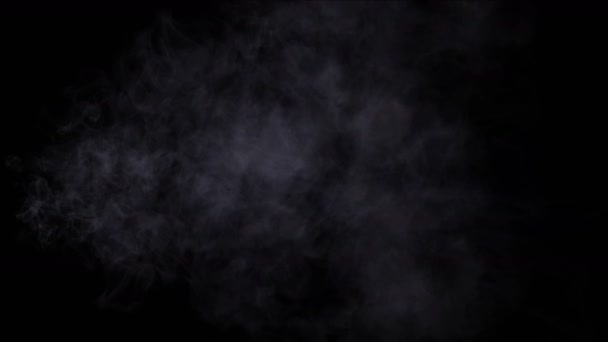 4k Smoke gas cloud mist. — Stock Video