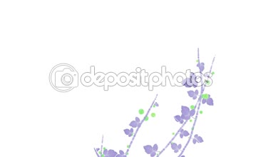 4 k artan bahar berry meyve bitki örtüsü bitki dalları.