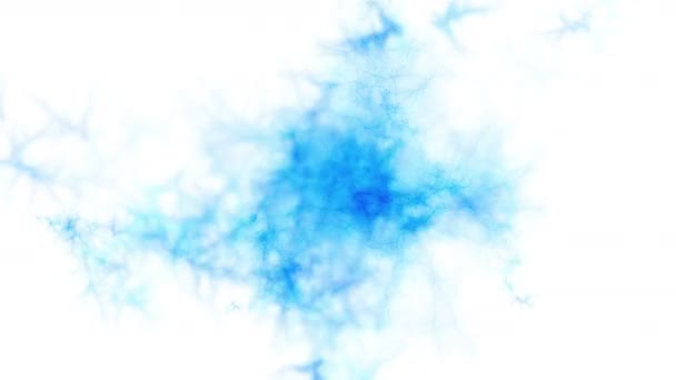 Анотація Червоного Блискавки Магнітного Поля Фон Вогонь Космосі Плавильна Магма — стокове відео