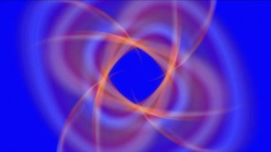 4k Özet anlamak yıldız çiçek desen arka plan, ışık alan, tünelleri enerji.