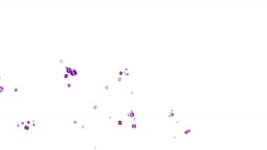 4k yeşil nokta kadar float, Parlatıcı parçacıklar ve daire, vj arka plan.