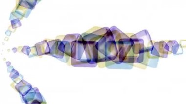 4 k soyut cam arka plan, alev havai fişek parçacık, geometrik patlama kokuyordu.