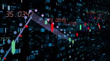 4k Finansal veriler ve diyagramlar karlarda sürekli bir artış olduğunu gösteriyor, Economy Bac