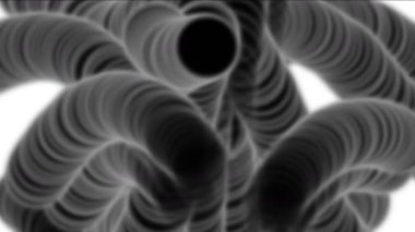 4 k soyut noktası ipi arka plan, canavar hayalet mikrop bakteri böcekler hattına.