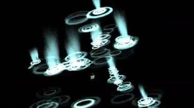 4 k soyut su dalgalanma dalga yağmur yağmur damlası arka plan, sıvı partikül ışık.