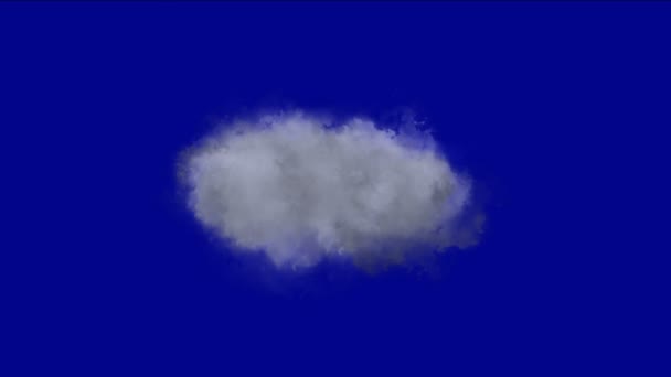 4k Хмарний газовий фон блискавки . — стокове відео
