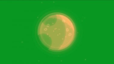 4 k güç patlama cam top şok dalgası darbe.