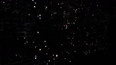 4k Netflix kelime şirketi logosu, Matrix ikili bilgisayar kodu.
