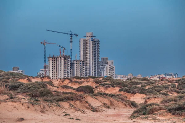 Netanya, İsrail. Şehir manzarası