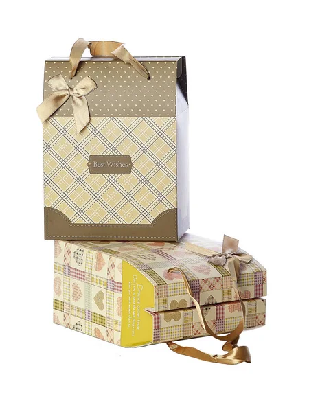 Gift Box Handles — Stock Photo, Image