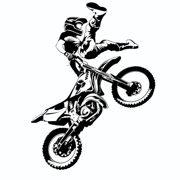 Dirt bike vector Vector Art Stock Images | Depositphotos