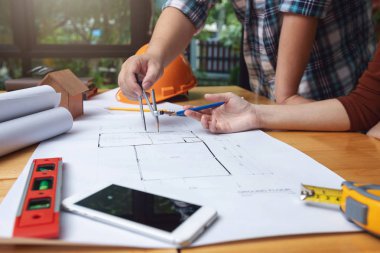 Mühendis ve mimar kavramı, mühendis mimar ofis ekibi ile çalışma planları