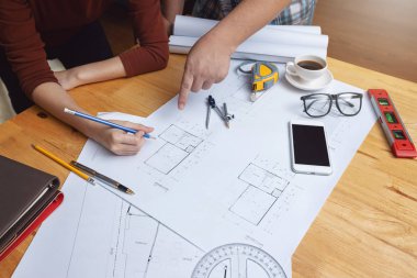 Mühendis ve mimar kavramı, mühendis mimar ofis ekibi ile çalışma planları
