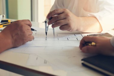 Mühendis ve mimar kavramı, mühendis mimar ofis ekibi ile çalışma planları