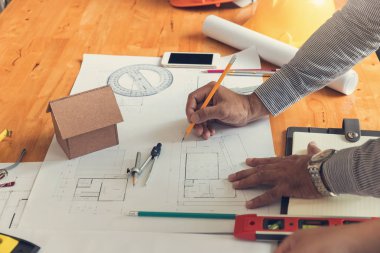 Mühendis ve mimar kavramı, mühendis mimar ofis ekibi ile çalışma planları