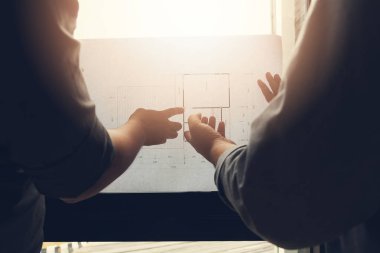 Mühendis ve mimar kavramı, mühendis mimar ofis ekibi ile çalışma planları