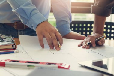 Mühendis ve mimar kavramı, mühendis mimar ofis ekibi ile çalışma planları